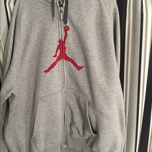 COPY - Gray hoodie air Jordan 3x like new